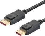 TECHLY Cablu DisplayPort Techly ICOC DSP-A14-020NT, 2 m, 7680x4320 px, negru (icoc-dsp-a14-020)