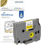 MediaRange Caseta cu banda etichete MediaRange, compatibil cu Brother TZ-631/TZe-631 (mrbtz631s)