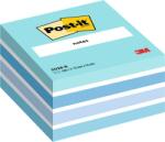 3M Bloc de notițe autoadezive, 76x76 mm, 450 de foi, 3M POSTIT, albastru acuarelă 7100172385 (7100172385)