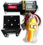  Elektromos Autós Csörlő 12V 2300kg Távirányítóval Acélsodrony HA-2255 Hitman