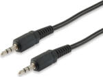 Equip Cablu audio Equip mufa de 3 5 mm tata/tata 2 5 m Negru (14708107)
