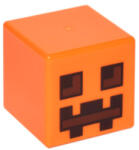 LEGO® Alkatrészek (Pick a Brick) Narancssárga Minecraft Fej Töklámpás Mintával 6103099 (6103099)