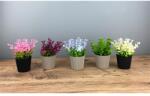 Iris E5828 decor cu flori artificiale într-un vas 7x14cm (E5828)