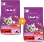 Whiskas Száraz Macskatáp (Marha) - 2x14 kg - pepita