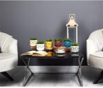 Iris E5670 Decorațiune pentru capul ochelarilor cu flori artificiale într-un vas 10x14cm (E5670)