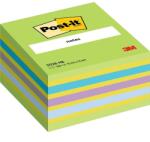 3M Carnețel autocolant, 76x76 mm, 450 de foi, 3M POSTIT, verde acadea 7100172387 (7100172387)