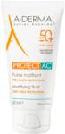A-DERMA Protect Fluid facial matifiant AC, SPF50+, 40 ml (BG004875)