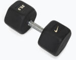 Nike Strength Ganteră cauciucată Nike Strength Hex Dumbbell 32, 5 kg black/white