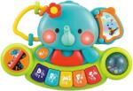 Hola Toys Jucărie muzicală Hola Toys - Elefant cu pian (3135)