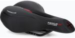 Wittkop Kerékpár nyereg, Wittkop Medicus Twin, acél/vinil, fekete, 26x17 cm
