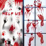 Nikcorp 126 db Halloween ideiglenes tetoválás készlet, Ragyogó motívumok, Többszínű (B07FPMNDVL)