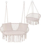 Gardlov dupla krémszínű gólyafészek hinta