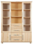 Komforttéka Doris 4+4 vitrines szekrény