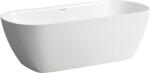 Laufen Lua térben álló kád 170x75 cm ovális fehér H2400820000001 (H2400820000001)