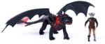 Spin Master Cum să-ți dresezi dragonul - Dragonul și Vikingul Furia Nocturnă și Sughiț (6075557) Figurina
