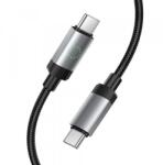 hoco. Cablu Date si Incarcare USB-C - USB-C HOCO X117, 60W, 1m, Negru - evomag