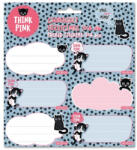 Ars Una Füzetcímke (3*6 db) Ars Una THINK-PINK (5285) 23 - patronbolt