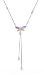 Swarovski colier pentru femei, cu cristal Ariana Grande x PPY2-AKD0HW_SLV (5749183)