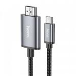 hoco. USB-C - HDMI videókábel Hoco UA27, 2m, szürke