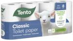 Tento Toalettpapír TENTO Classic fehér 8 tekercses 3 rétegű (229383/233373) - vectraline