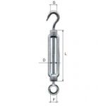 Romsurub Intinzator Carlig - Inel Zincat 16mm / 16.5/23mmx170mm, Romsurub, Mk-srzd16 (mk-srzd16)