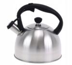 KRISBERG Acél gázkanál vízforraló 2, 5 literes, indukciós, ezüst (KS-2594) (KS-2594)