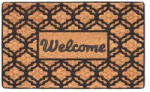  Kókuszrost és gumi lábtörlő welcome felirattal 77x46cm (RB301)