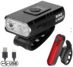 Spyral Lámpa&villogó Szett Spyr City Usb1000lm 2
