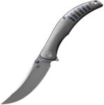 CH KNIVES SULTAN - M390 bead blast finish with silver Ti handle