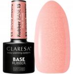 Claresa Rubber Hibrid Bázis 13 hibrid bázis Glitter Silver szemcsékkel (RB13)
