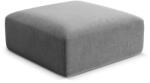 Cosmopolitan Design Светлосива кадифена табуретка Campi - Cosmopolitan Design (COS_POUF_120_F1_CAMPI6)