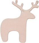 Bartu Rénszarvas fa medál dekoráció Decoupage (ZSB42)