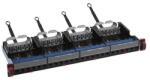 Legrand Patch panel - Cat6, UTP, 24 portos, 1U, árnyékolatlan (4x6xRJ45 modulok) gyorscsatlakozók, LCS3 (033760A) - pixel