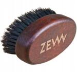 Zew For Men Kompakt szakállkefe vadszőrrel Zew for men Sötét fa (5906874538296)
