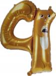 Service Pack Fólia Lufi Állat Mókus Szám 4 80cm Nagy XL