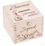  Persely az első millió Ajándék gravírozással Név