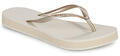 Havaianas Lábujjközös papucsok SLIM FLATFORM Bézs 41 / 42