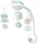 Infantino Elektronikus körhinta 3az1ben projektorral és lámpával, zöld (302049)