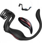 GDD Prosztata masszírozó vibrátor férfiaknak Erekciós gyűrű távirányítóhoz (Masażer Prostaty Wibrator dla Mężczyzn)