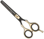 Eurostil ritkító olló 5, 5" fekete-arany 04500