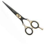 Eurostil hajvágó olló 5, 5" fekete-arany 04499