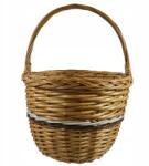  Nagy fonott kosár 43 cm húsvétra gyümölcs piknik ajándék (DM21A003)