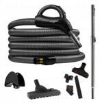 HouseVac Szett Tartozékok tömlő cső 9m kefék a Központi Porszívóhoz, kompatibilis a BEAM-mel (HV0037)