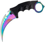 Depox Cutit de vanatoare DEPOX®, Fade Break, 19 cm, otel, multicolor (0405)