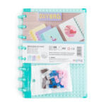 KARTON P+P BAG Füzet A/5 Keményfedeles 80 Lapos Vonalas Építőkockás Kék (AAE652)