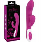 Javida Nyuszis vibrátor melegítő funkcióval, Usb, rózsaszín Javida (4024144595914)