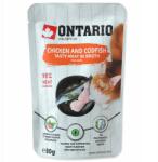 ONTARIO tasak Csirke és tőkehal húslevesben 80g (213-3032) (213-3032)