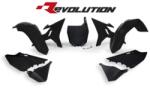 RTECH REPLACEMENT PLASTIC KIT 6 PCS includes black fenders, black shrouds, black side panels, black airbox side panels, black front plate - R-KITYZ0-NR0-REV (R-KITYZ0-NR0-REV)