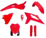 RTECH Motocross Full Plastic Kit 6 Pcs With Front Plate & Factory Wrap Fork Protectors - R-kitbet-rs0-622 (r-kitbet-rs0-622)