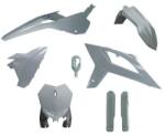 RTECH Motocross Full Plastic Kit 6 Pcs With Front Plate & Factory Wrap Fork Protectors - R-kitbet-gr0-622 (r-kitbet-gr0-622)